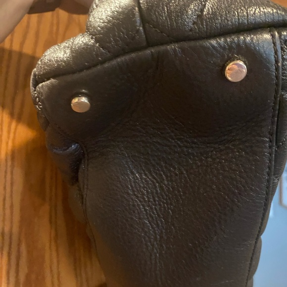 Kate Spade Black Leather Quilted Multi-Pocket Chain Strap Shouler Bag - EUC - Picture 6 of 11